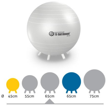 Fitball ülő labda talppal 55cm