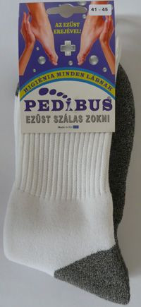 Ezüst zokni -pedibus
