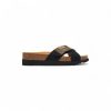 Scholl La Serena Strap papucs fekete