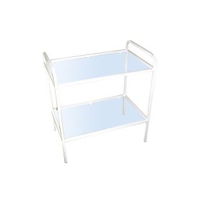 Műszerasztal 50x60 fix üveglapos 