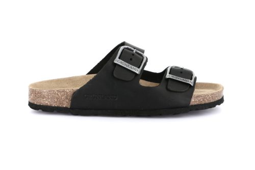 Grünland Sara papucs fekete két csatos