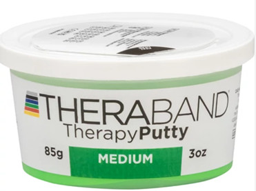 Theraband kézterápiás gyurma több színben 85g