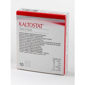 KALTOSTAT alginát sebfedő kötszer 5x5cm 10db