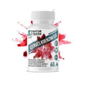   Natur Tanya® Szerves Koenzim Q10 – FERMENTÁLT NÖVÉNYI COQ10 (UBIKINON) tabletta 