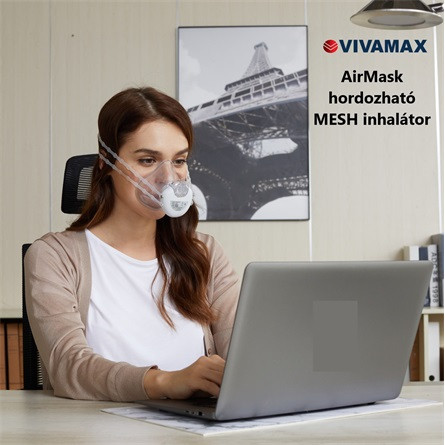 Hordozható mesh inhalátor AiMesh technológiával (AirMask II) 