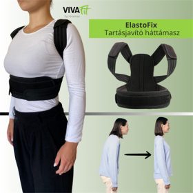   ElastoFix tartásjavító háttámasz merevítéssel és elasztikus pántrendszerrel 
