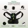 ElastoFix tartásjavító háttámasz merevítéssel és elasztikus pántrendszerrel 