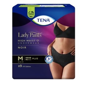 TENA Lady Pants Plus Noir (Fekete színű) M - 9 db
