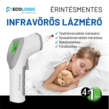 Érintés nélküli lázmérő 