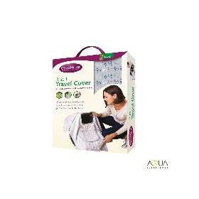 Clevamama úti takaró és szoptató kendő - Limezöld