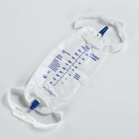 Vizeletgyüjtő zsák lábra rögzíthető 600ml urine bag