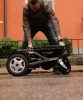 Eloflex R-modell elektromos összecsukható dönthető kerekesszék 160kg-ig 
