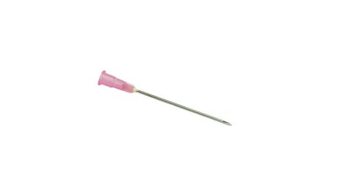 18G 1 egyszerhasználatos injekciós tű (rózsaszín) - 100db