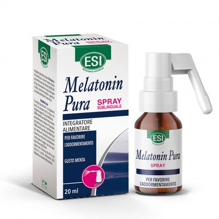 Natur Tanya® ESI® Melatonin Pura Spray - Melatonin tartalmú nyelvalatti spray mentol ízben, 50 adag