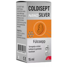 Coldisept nanosilver fülcsepp 15ml