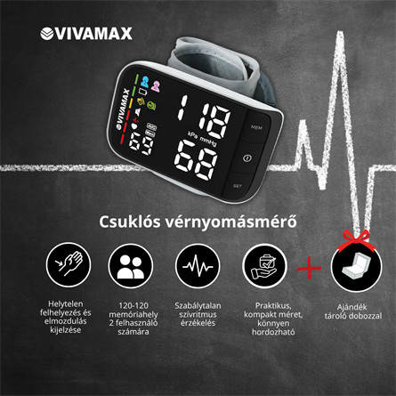 V36 Csuklós vérnyomásmérő 