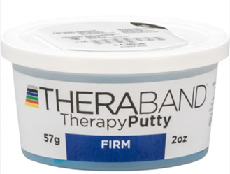 Theraband kézterápiás gyurma több színben 57g