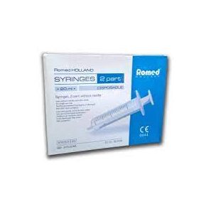 10 ml-es egyszer használatos fecskendő Romed