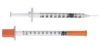 Inzulinos fecskendő háromrészes 1 ml, tűvel  29 G 1/2