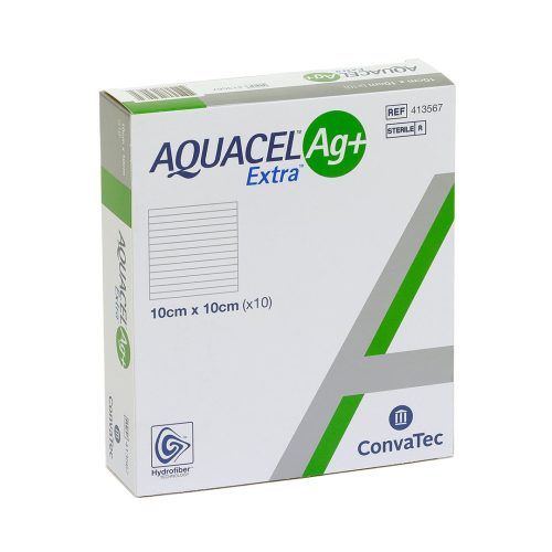 AQUACEL Ag+ Extra hidrofil ezüstionos kötszer