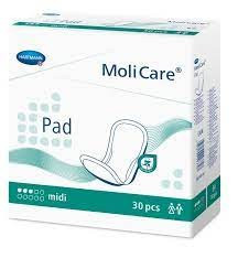 Molicare Pad női midi inkontinecia betét 3csepp 451ml - 30db