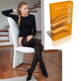 MAXIS MICRO AG combtőig érő harisnya bronz 5 méret