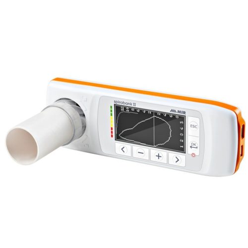 Spirométer SPIROBANK II pulzoximéterrel